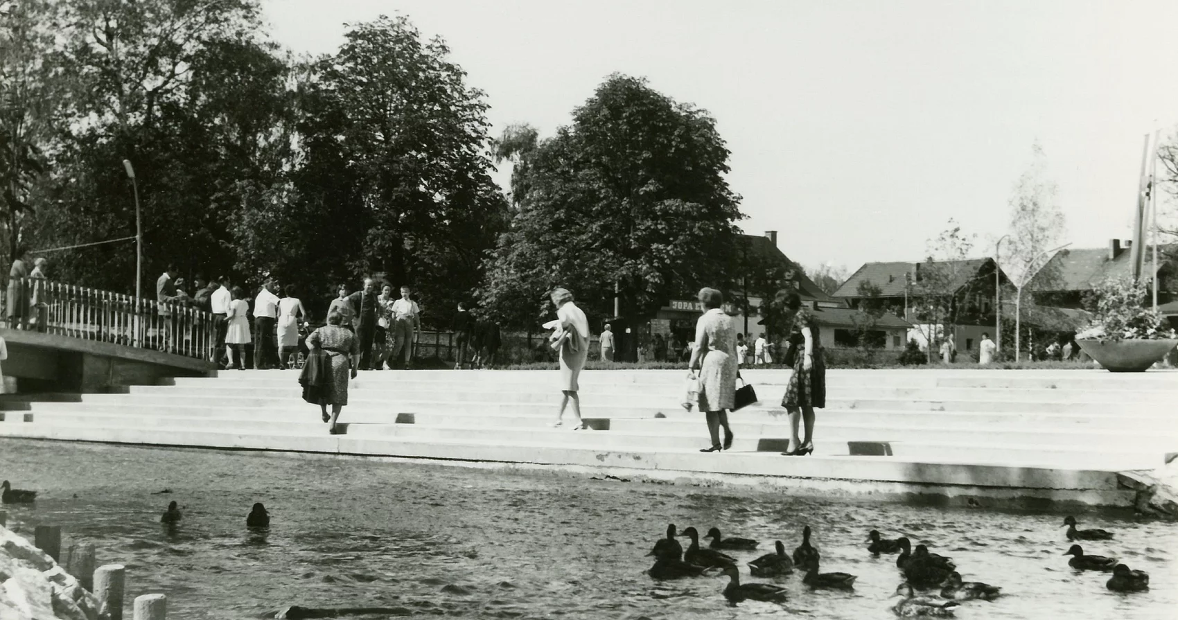 Seeanlagen Foto von Elisabeth Jaschof im August 1965