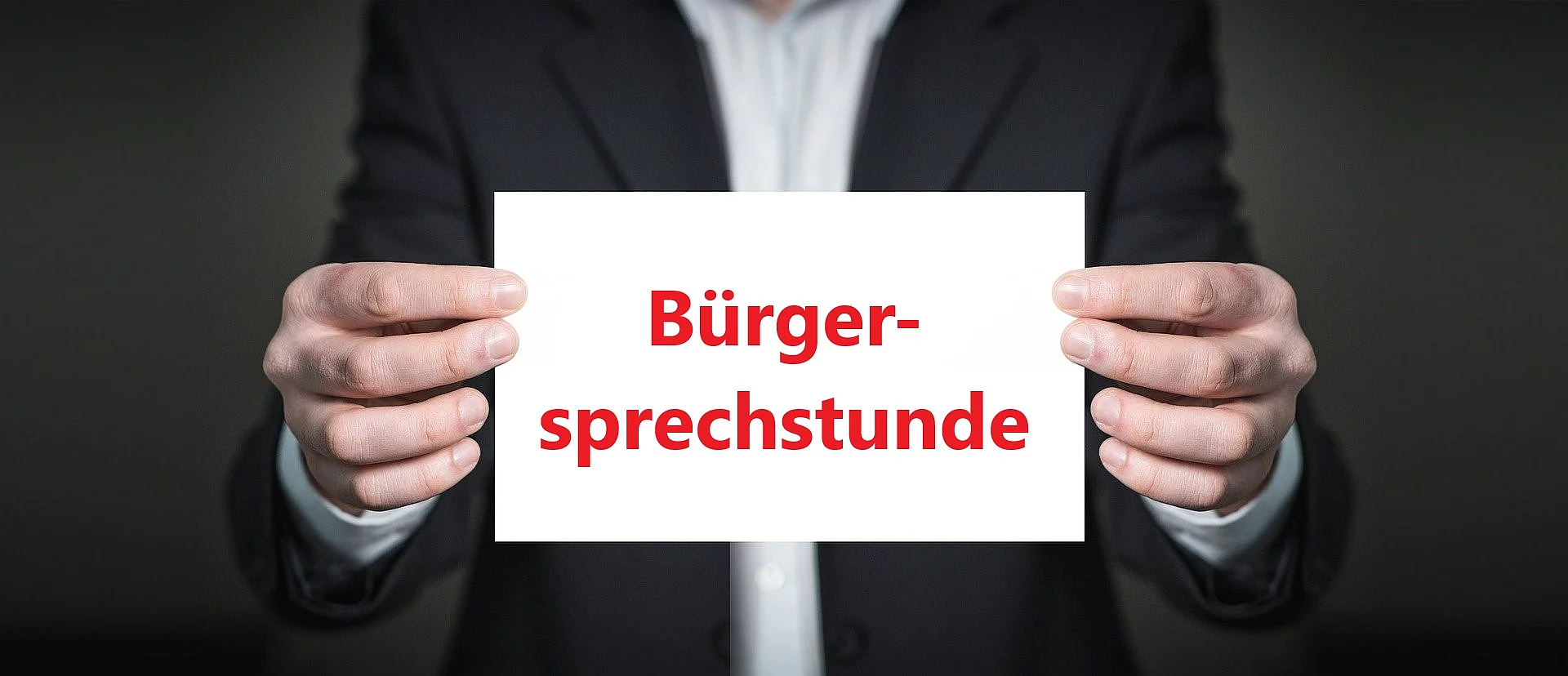 Bürgersprechstunde