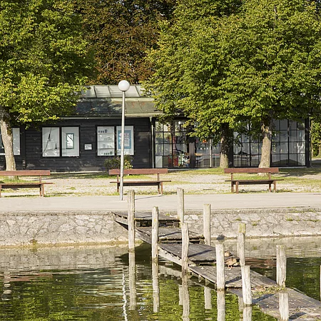 Pavillon der Arbeitsgemeinschaft Diessener Kunst ADK Pavillon Seeanlagen