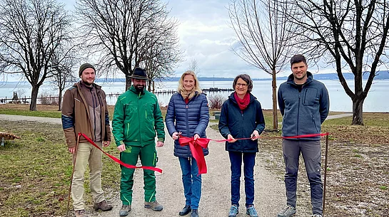 Eröffnung Naturstrand St. Alban