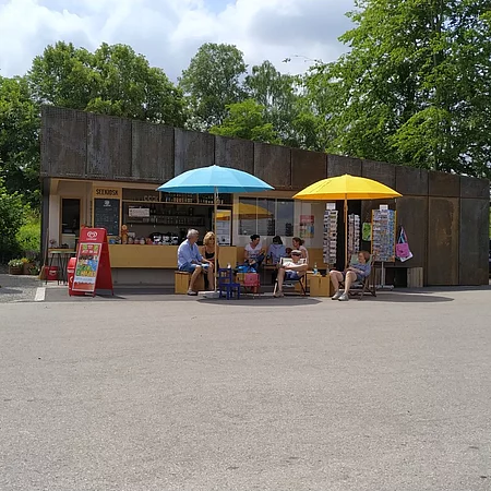 Seekiosk am Dampfersteg
