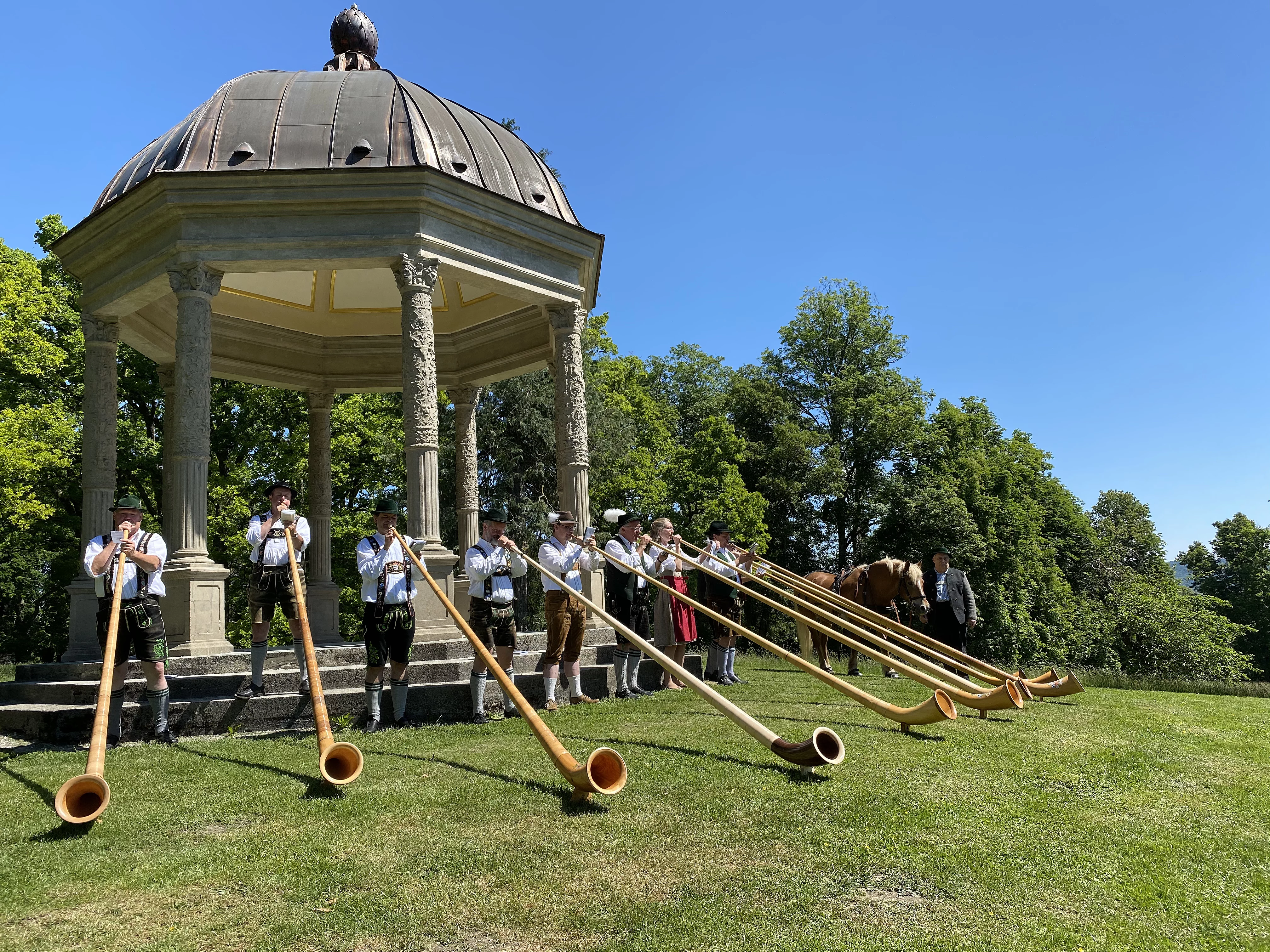 Monopteros im Schacky-Park