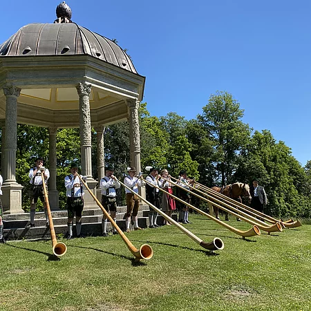 Monopteros im Schacky-Park