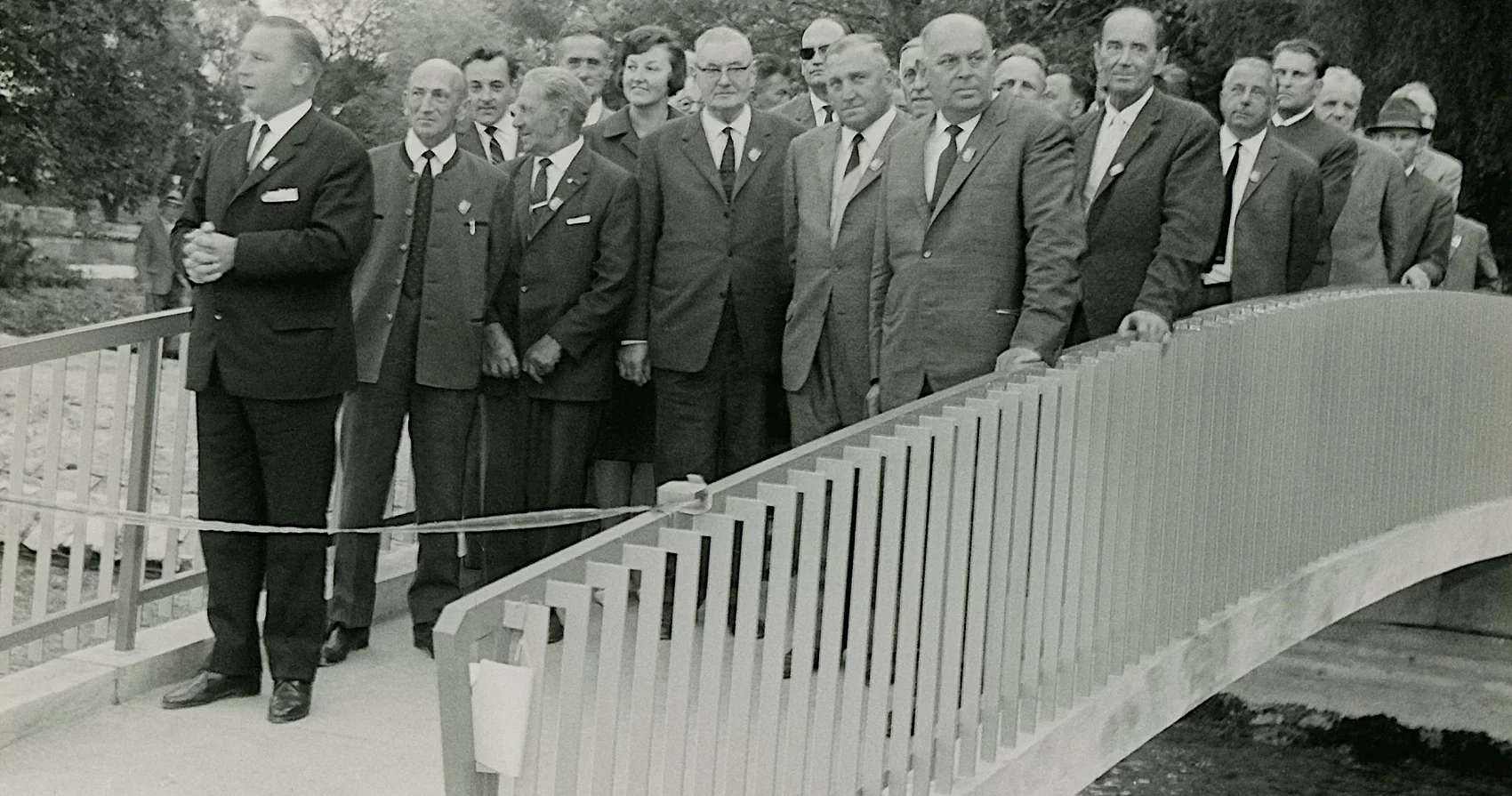 Eröffnung der neuen Seeanlagen  JULA am 3. September 1965