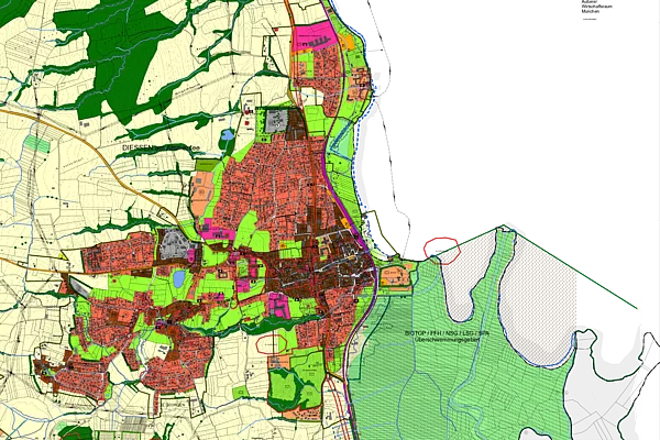 Flächennutzungsplan (Teilbereich Ost)